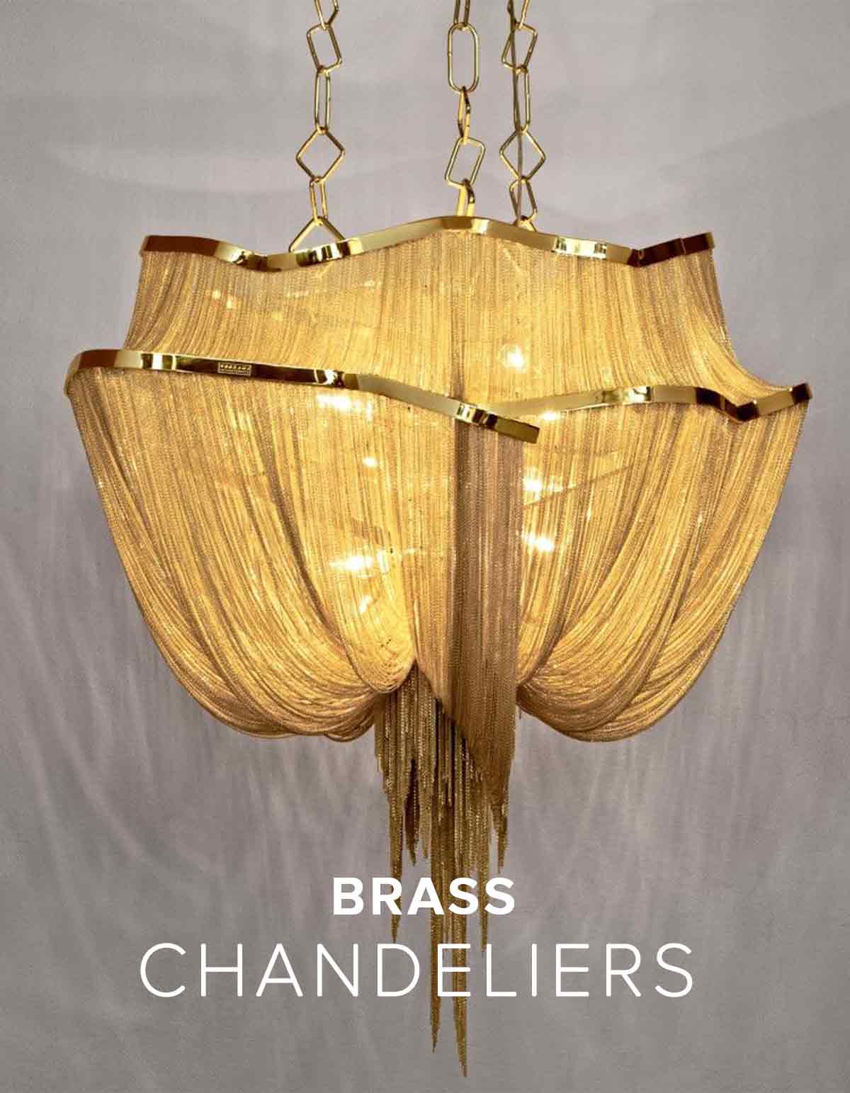 Brass Chandeliers